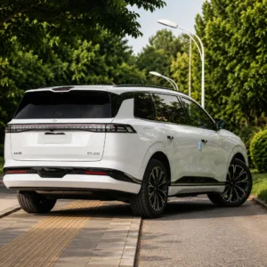 Premium vehicle rear exterior design showcase