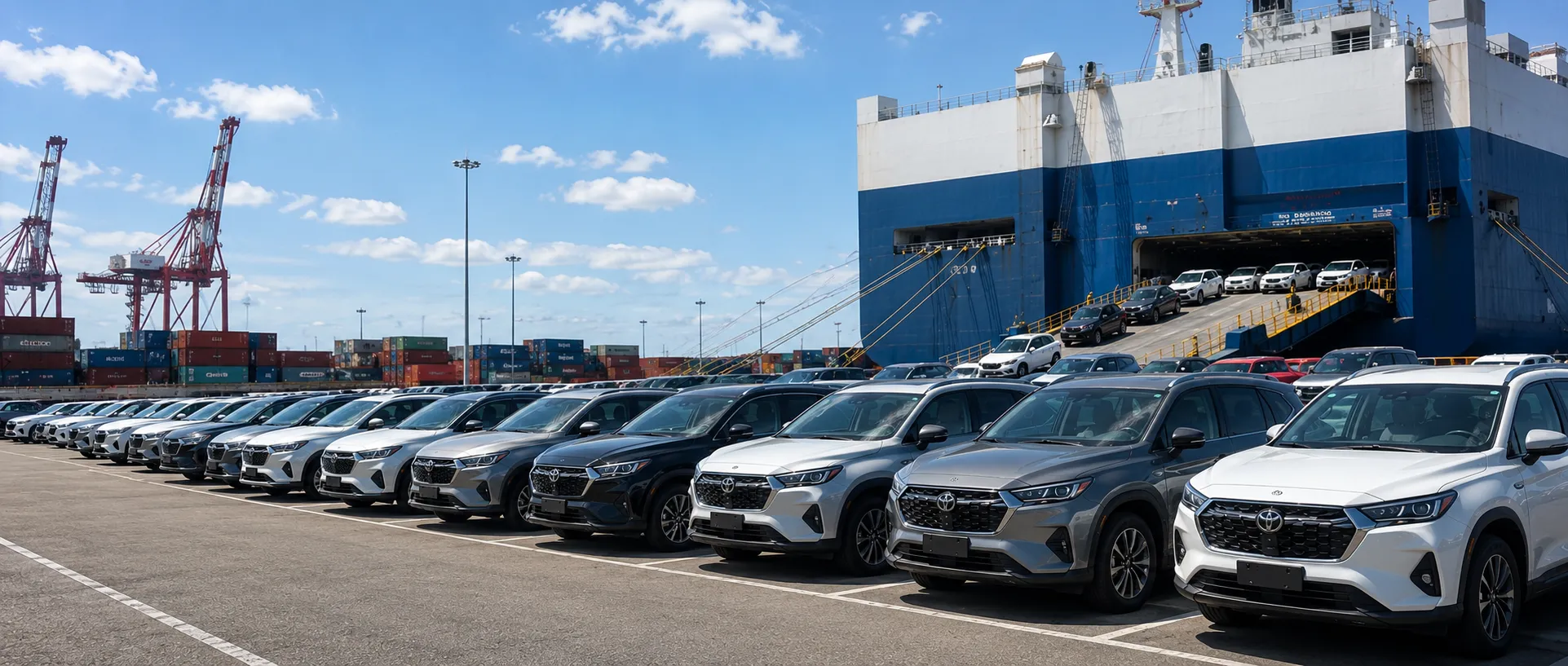Global vehicle sourcing from China