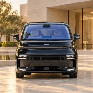 Geely Galaxy LEVC L380 2025 805 km Flagship AWD front view