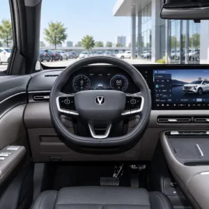 CHANGAN CS55PLUS 2026 Fourth-Generation New Blue Whale 1.5T Leading Model steering wheel and dashboard