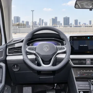Volkswagen Tiguan L 2025 330TSI R-Line Longyao Edition driver cockpit and steering wheel