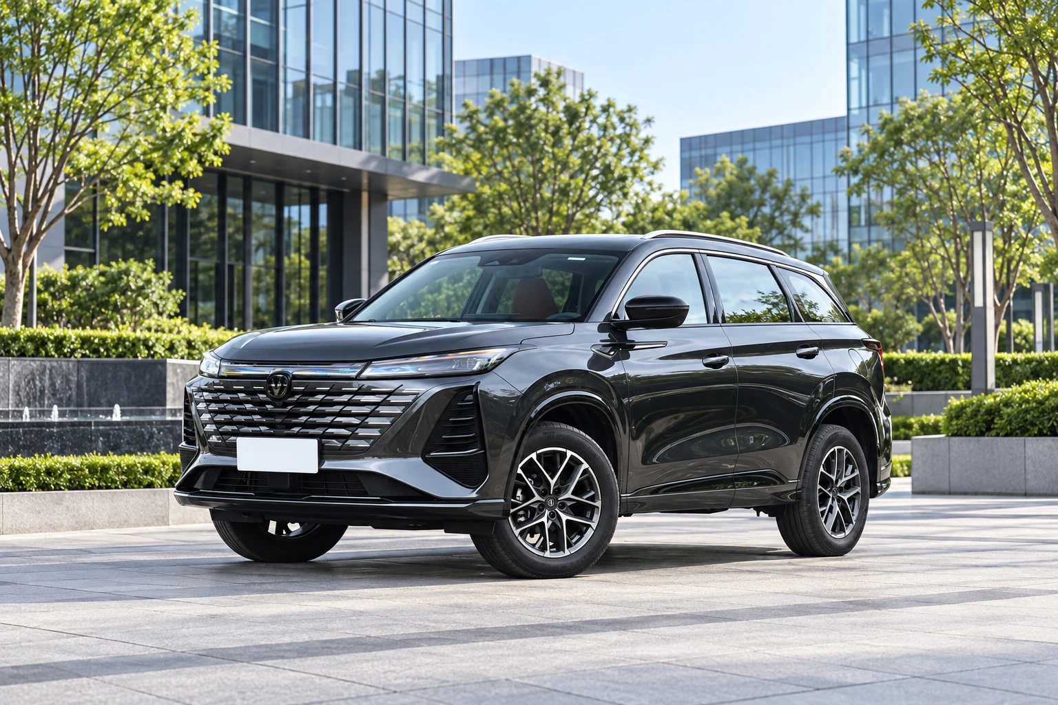 CHANGAN CS75 PLUS 2026 Smart Navigation Version front three-quarter view