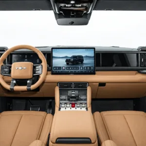 Formula Leopard 5 2025 Model 210KM Tian Shen Ultra Version front cabin dashboard view