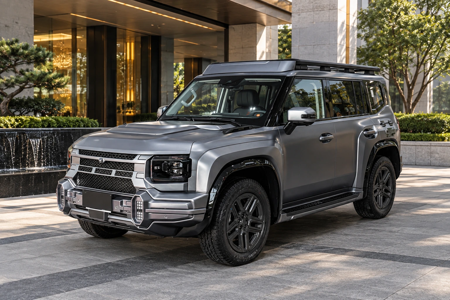 JETOUR Traveler 2025 2.0TD DCT Four-Wheel Drive Star Guardian front three-quarter view