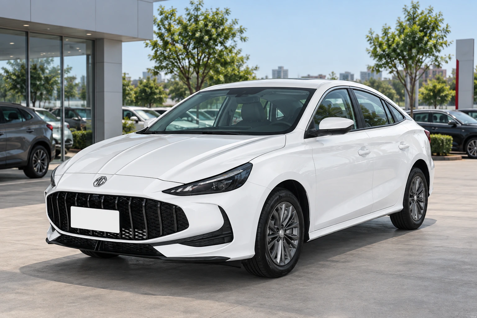 MG 5 2026 180DVVT Global Luxury Edition front three-quarter view