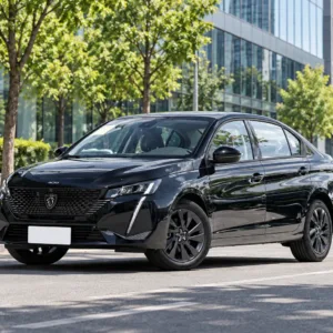 Peugeot 408 2024 360THP Da Da Latou Edition front three-quarter view