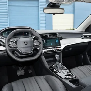 Peugeot 408 2024 360THP Da Da Latou Edition driver cockpit and steering wheel