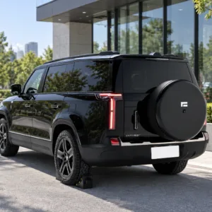Polestones 01 2023 All-Purpose 7-Seater Version rear three-quarter view
