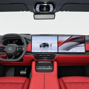 Zeekr 8X 2026 Model Ultra+ Edition 70kWh driver cockpit and steering wheel