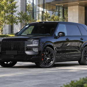 Zeekr 9X 2025 Moon Black Edition 70kWh front three-quarter view