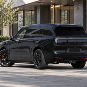 Zeekr 9X 2025 Moon Black Edition 70kWh rear three-quarter view