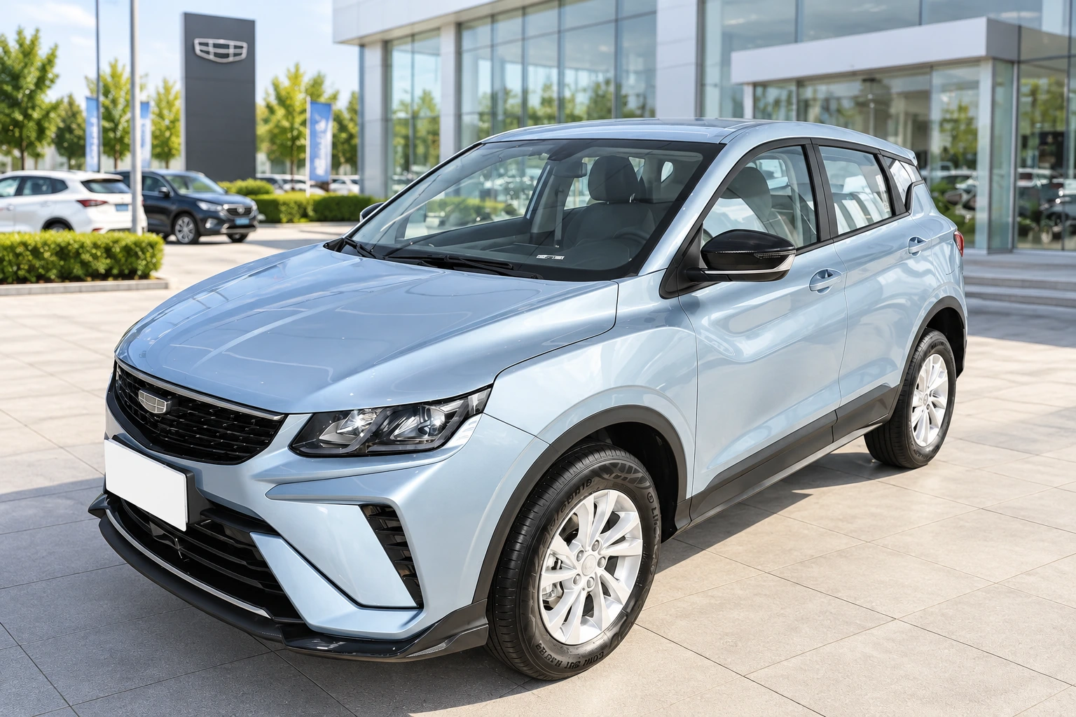 Geely Auto Coolray 2025 1.5L Manual Supercharged Edition front three-quarter view