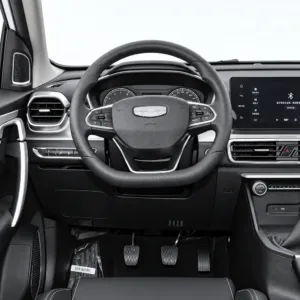 Geely Auto Coolray 2025 1.5L Manual Supercharged Edition driver cockpit and steering wheel