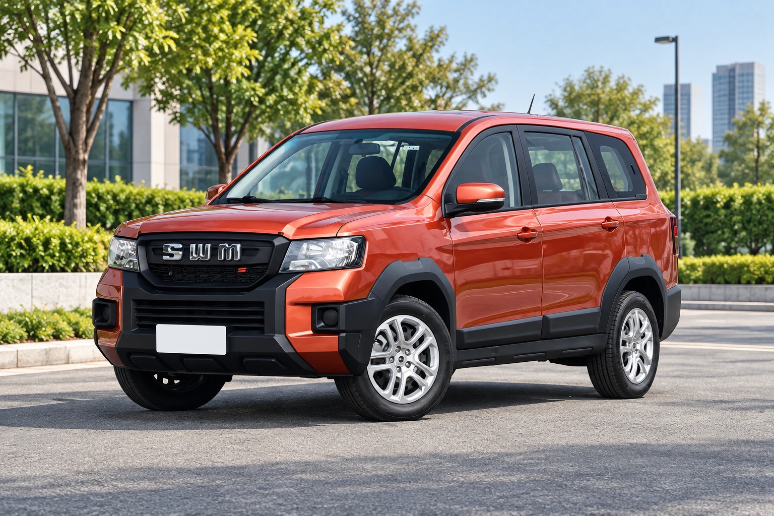 SWM Dahu 2025 1.5L Luxury Version front three-quarter view