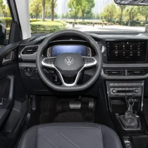 Volkswagen Tharu 2025 NewRui 300TSI Prestige Edition driver cockpit and steering wheel