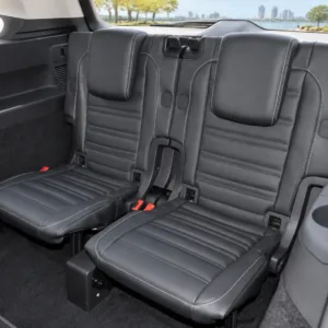 Volkswagen Touran third-row seat interior